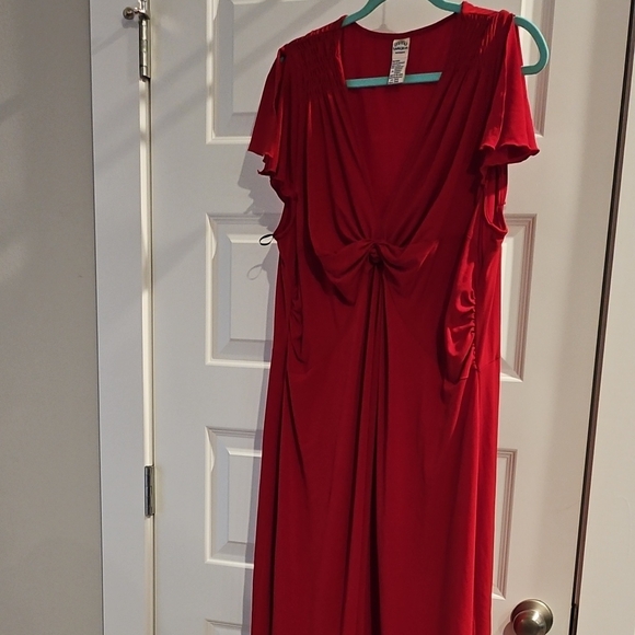 Signature by Sangria Dresses & Skirts - Signature by Sangria Red and Teal Dress